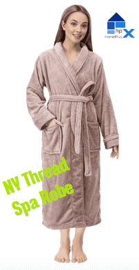 NY Threads Premium Shawl Collar Spa Robe