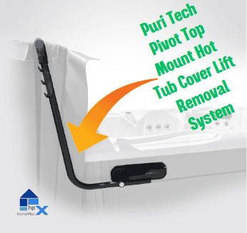 Puri Tech Pivot Top Mount Spa & Hot Tub Cover Lift Removal System