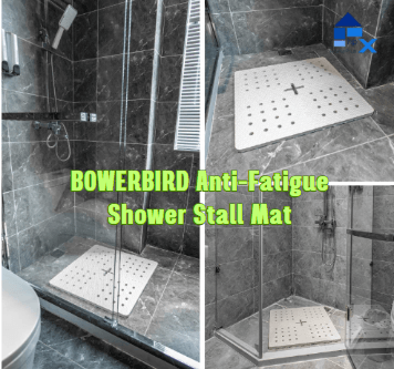 BOWERBIRD Original Anti-Fatigue Shower Stall Mat