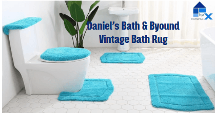 Daniel’s Bath & Byound 5 Piece Vintage Bath Rug