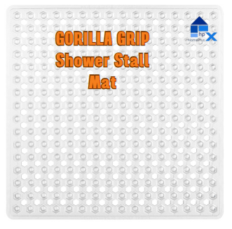 GORILLA GRIP Patented Square Shower Stall Mat