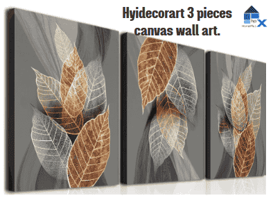 Hyidecorart 3 pieces canvas wall art.