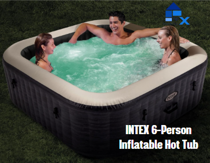 INTEX 6-Person Inflatable Hot Tub