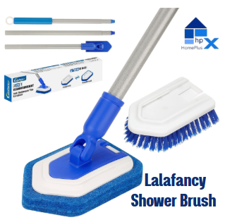 Lalafancy Shower Brush Scrubber with Long Extendable Handle