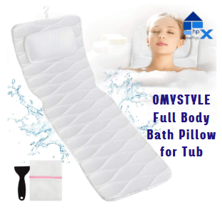 OMYSTYLE Full Body Bath Pillow for Tub