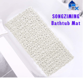 SONGZIMING Bathtub Mat Non Slip Pebble Bath Shower Mat