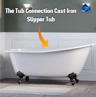 The Tub Connection Cast Iron Slipper Tub