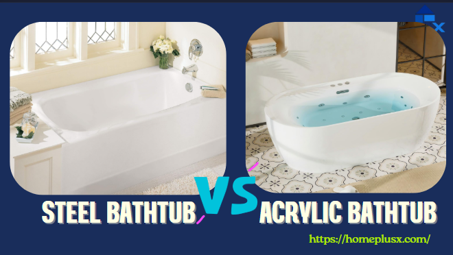 steel vs acrylic bathtub